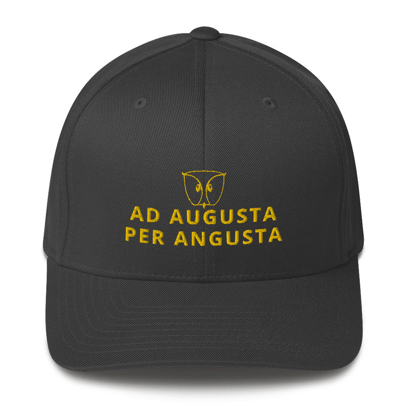 In the Trail of the Golden Owl® Cap AD AUGUSTA PER ANGUSTA