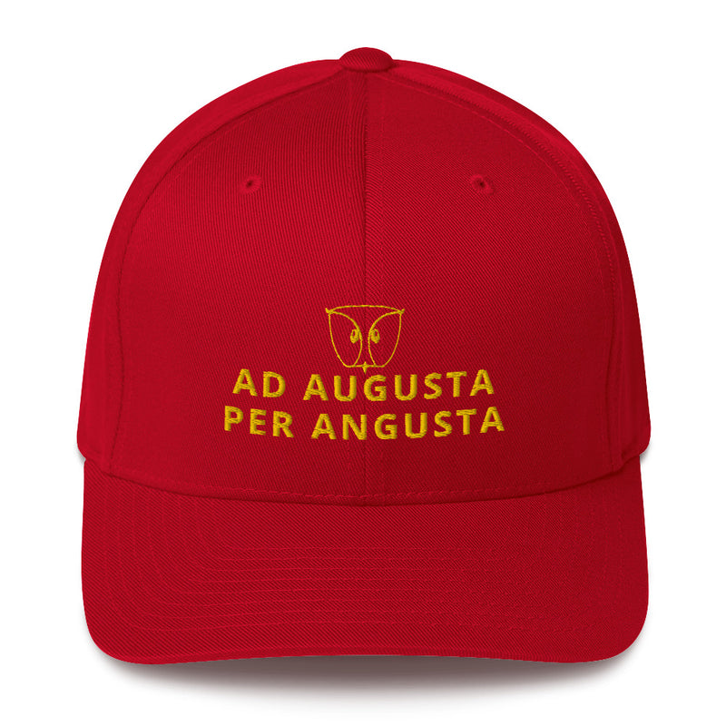 In the Trail of the Golden Owl® Cap AD AUGUSTA PER ANGUSTA
