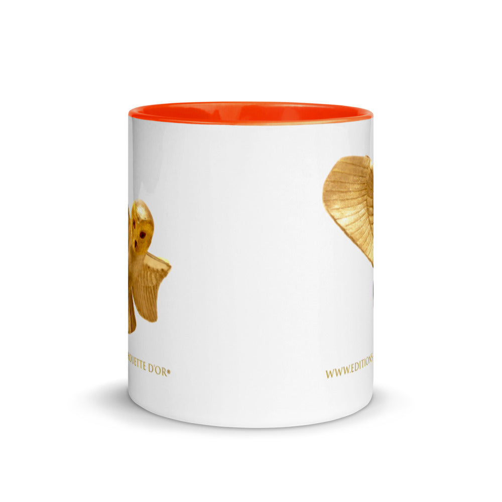 Mug Sur la Trace de la Chouette d'Or® à Intérieur Coloré au choix