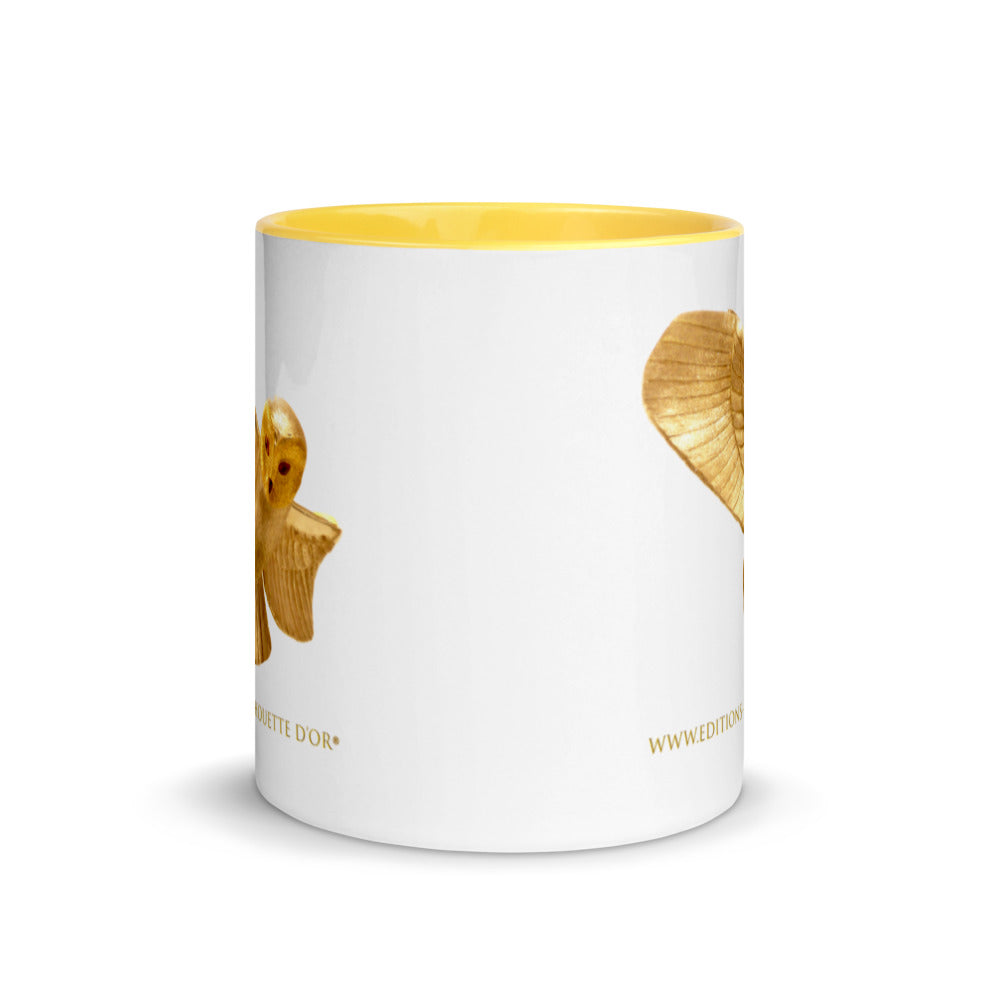 On the Trail of the Golden Owl® Mug with coloured interior of your choice
