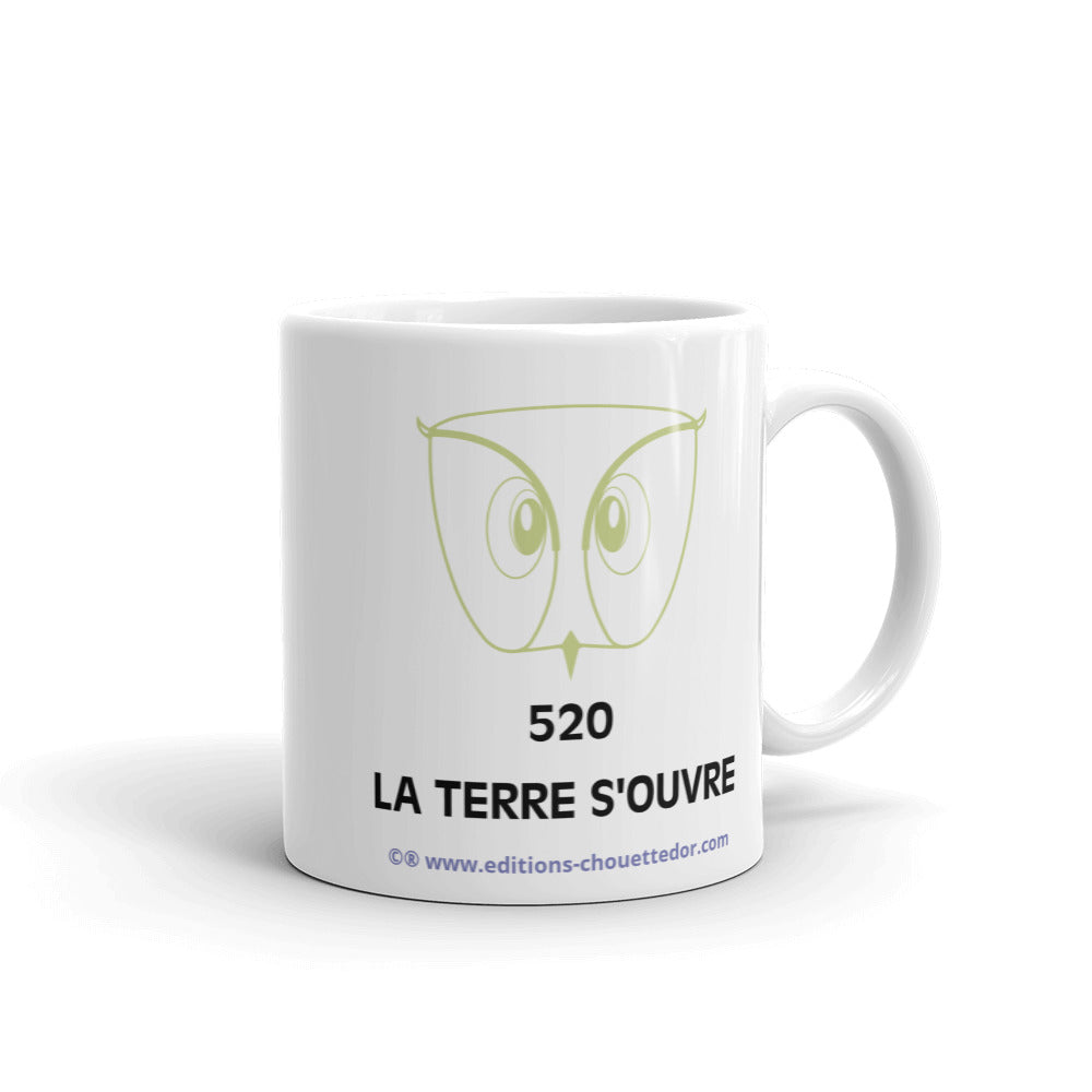 On the Trail of the Golden Owl® Mug Riddle 520 THE EARTH IS OPENING
