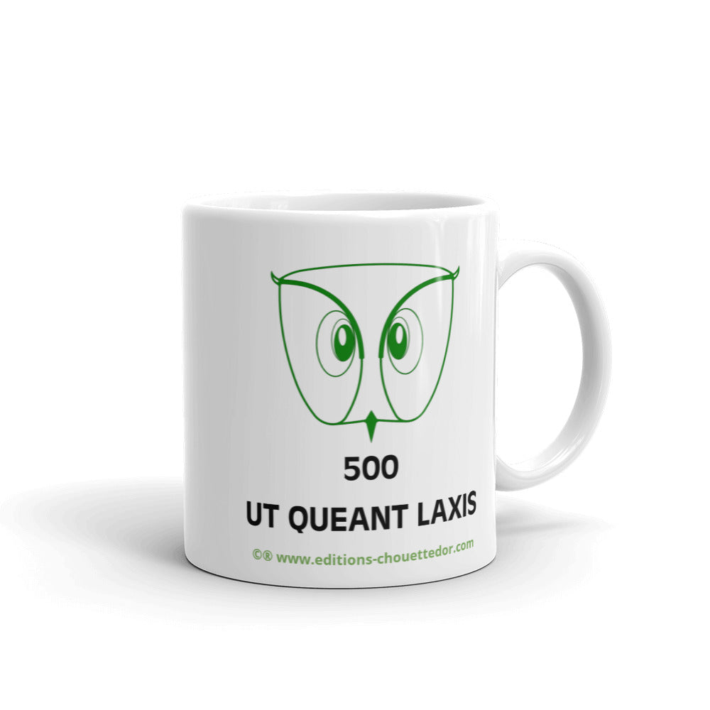 Mug Sur la Trace de la Chouette d’Or® Énigme 500 UT QUEANT LAXIS