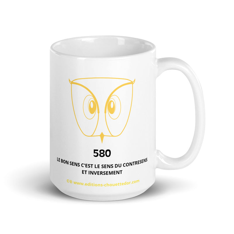 On the Trail of the Golden Owl® Mug Riddle 580 GOOD SENSE IS ...