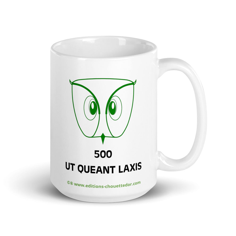 On the Trail of the Golden Owl® Mug Riddle 500 UT QUEANT LAXIS